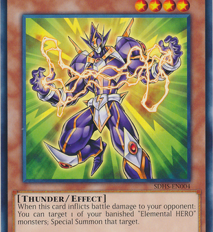 Elemental Hero Voltic [SDHS-EN004] Common For Sale