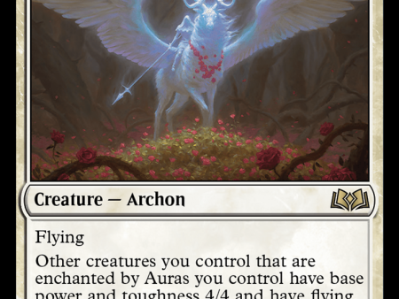 Archon of the Wild Rose [Wilds of Eldraine] Hot on Sale