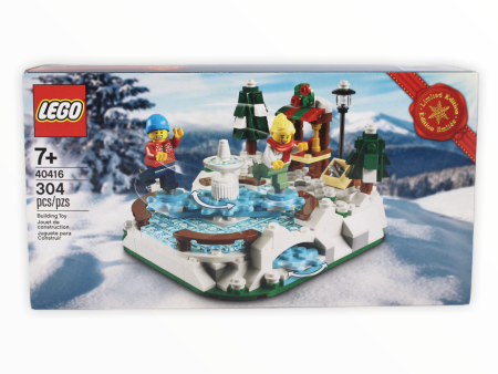 Retired Set 40416 LEGO Ice Skating Rink For Cheap