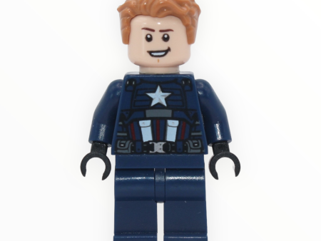 Captain America (dark blue suit, black hands, hair, 2020) Fashion