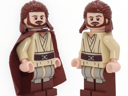 Qui-Gon Jinn (printed legs, raised left eyebrow, set 75058, 2014) Discount