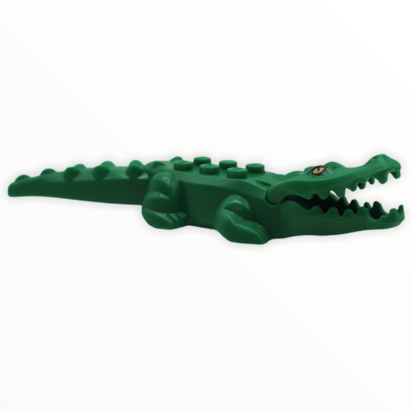 Alligator (green, printed eyes) For Cheap