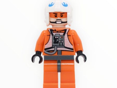 Rebel X-Wing Pilot (white helmet, blue symbols, 2012) Online