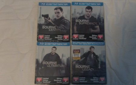 BOURNE IDENTITY  - BLU-2002-MATT DAMON-STEELBOOK For Cheap